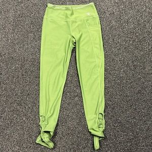 Olive green Rebel athletic leggings